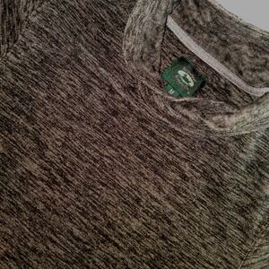 Stillwater Supply Co. Womens Mock Neck Pullover Top Gray Heathered‎ Medium